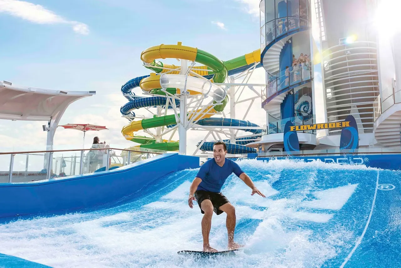Freedom of the Seas - flowrider