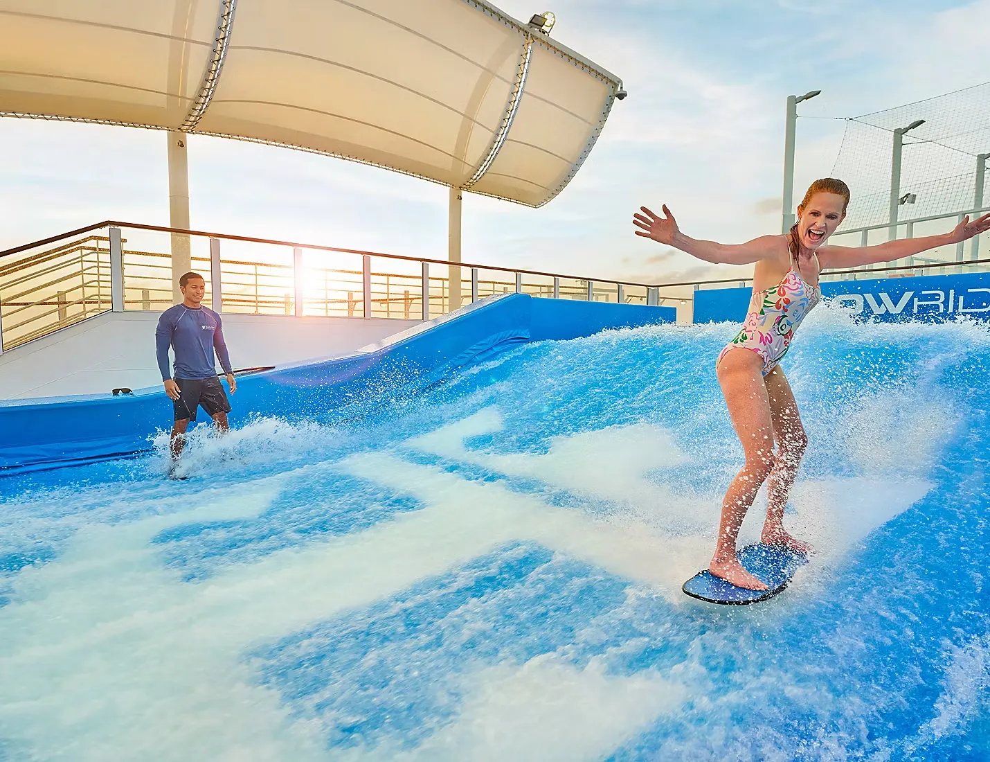 Quantum of the Seas - surfing